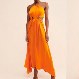 Visitant Maxi Dress Orange by Elliatt
